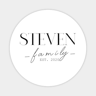 Steven Family EST. 2020, Surname, Steven Magnet